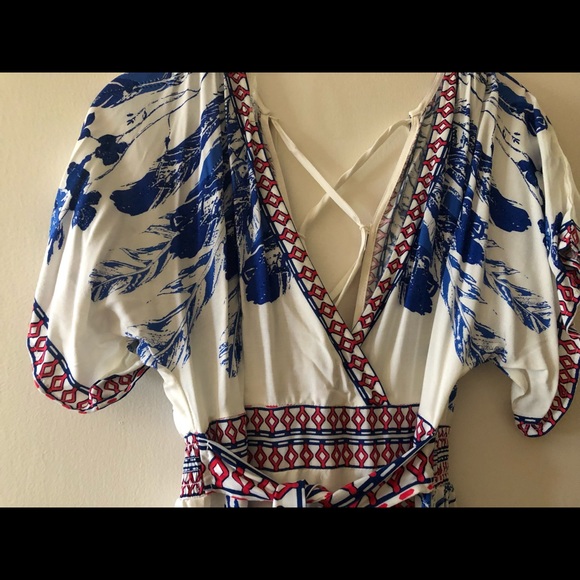 Long Multi Color Dress - Picture 2 of 4